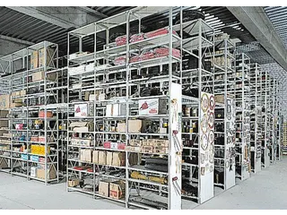 magazijnstelling,grondveld,HxBxD 2500x1004x404mm,vaklast 150kg - 2