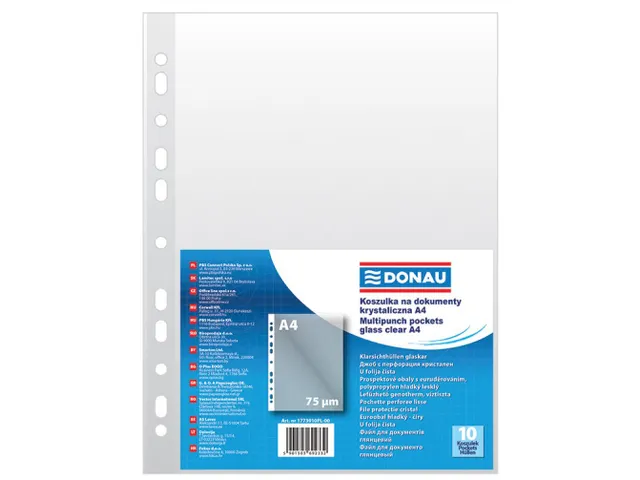 geperforeerde showtas A4 75 micron pak van 10 stuks