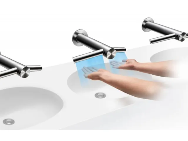 Sèche-mains Dyson Airblade Robinet pour montage mural WD06