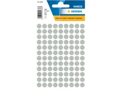 HERMA 1838 Multipurpose etiketten Rond 8mm Grijs 540 stuks