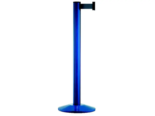 Afzetsysteem Blauw 3.7m 1000x83mm Voet Ø 355mm Bandkleur Felgeel