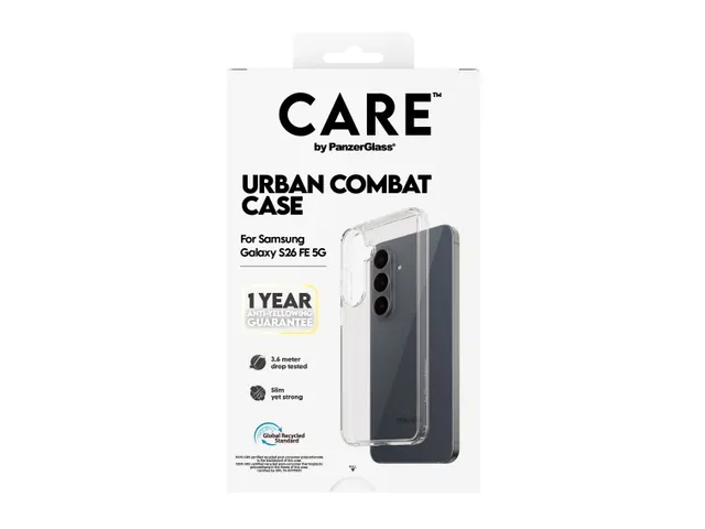 PanzerGlass CARE by Urban Combat Case Transparent Samsung Galaxy