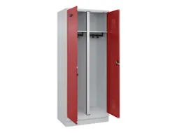 locker voor scheiding van kleding,HxBxD 1950x800x500mm,2vak