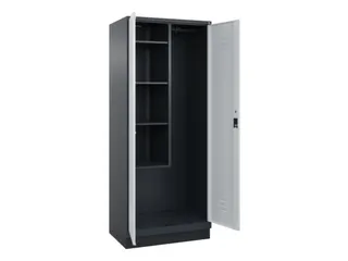 schoonmaakkast,HxBxD 1950x800x500mm,links 4vakken - 2