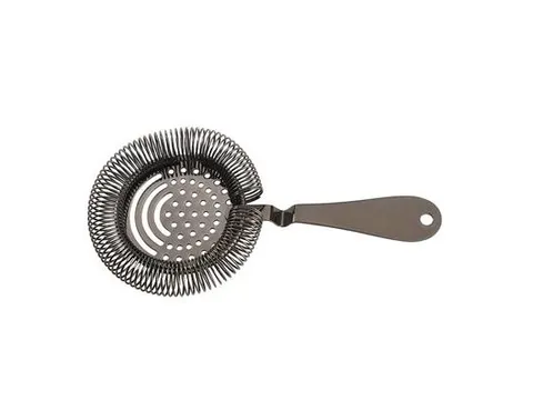 Stylepoint Cocktailzeef RVS gun metal 18,5cm zwart