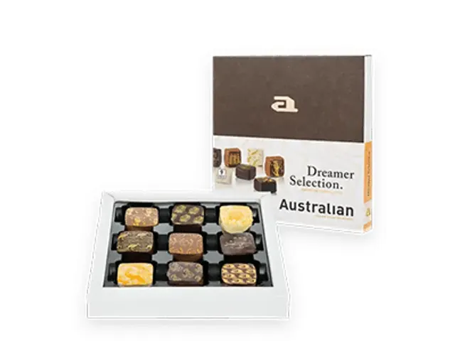 Australian Chocolade bonbons Dreamer Selection 9-pack