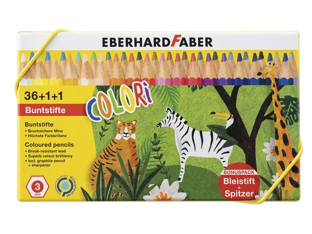 Crayon de couleur Eberhard Faber set 38 pièces