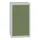 ladekast 900x500x500mm 6laden cilinderslot RAL7035 front RAL6011