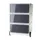 mobiel ladeblok,HxBxD 642x390x436mm,3lade(n),romp wit,front antraciet