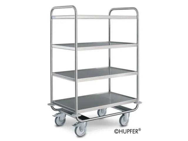 Kantinewagen Rvs Draagverm. 180Kg Laadvl. Lxb 1000X600Mm 4Etages
