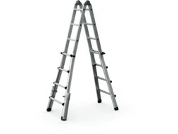 multifunctionele telescoopladder,4x4,sporten,balk L 4,17m,natuur
