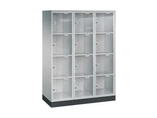 grootvolume-lockersysteem,HxBxD 1750x1220x500mm,3x4vakken,cil.-slot - 3