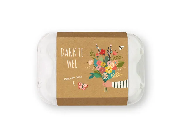 Giftbox Blossombs Dank je wet 6 zaadbommetjes
