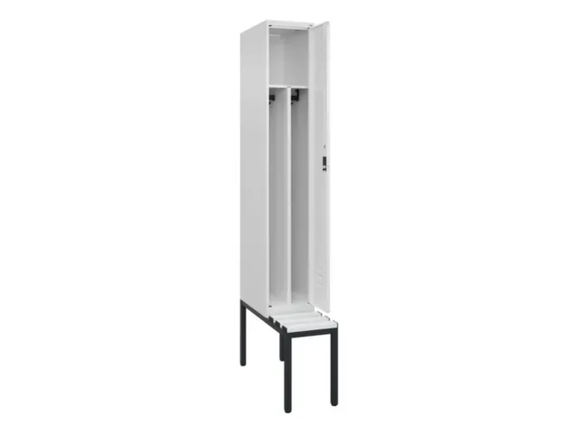 locker voor scheiding van kleding,HxBxD 2120x300x815mm,1vak