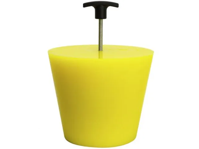 Afdichtingsplug,LxØ 190x200mm,PU,geel