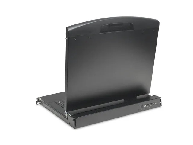 Modulaire 43,2cm 19'' HD TFT-console 8-poorts KVM UK-toetsenbord Zwart