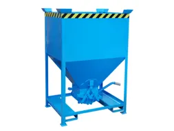 Stortgoedbak Hxlxb 860X1550X1090Mm 600L Vorksloffen Ral5012