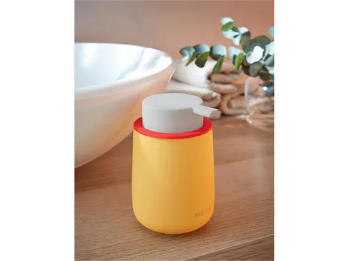 Dispenser Leitz Cosy voor handzeep 300 ml geel
