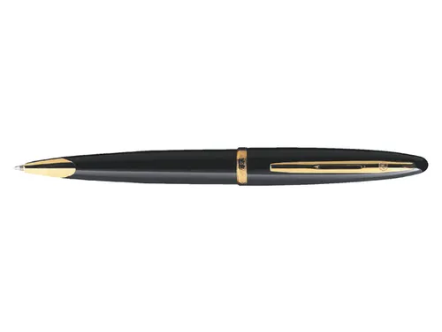 Balpen Waterman Carene Black Sea lacquer GT Medium Blauwe inkt