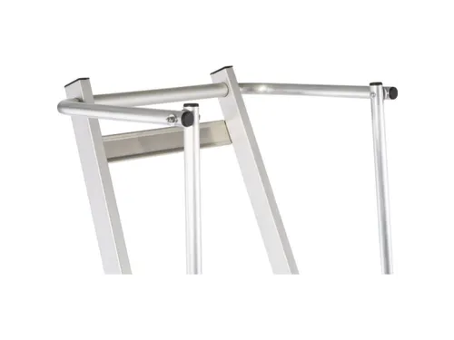 platformladder,bordes HxBxD 1740x400x400mm,7trede(n),aluminium