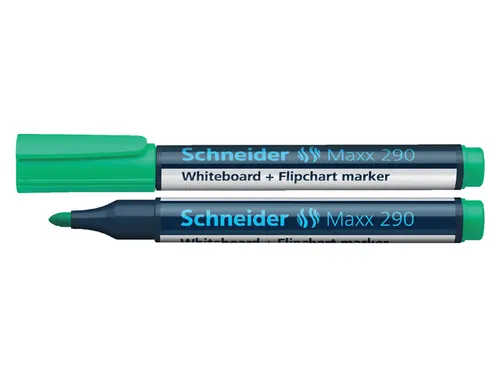 Whiteboardmarker Schneider Maxx 290 rond 2-3mm groen