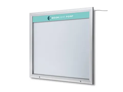 Bedrukt logopaneel 115x10cm voor Outdoor mededelingenbord 15x A4