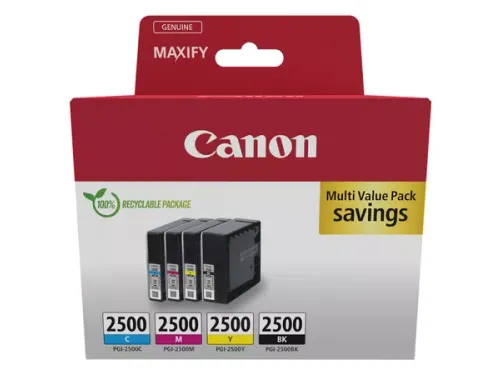 Canon 9290B006 PGI-2500 BK/C/M/Y-inktcartridge Multipack