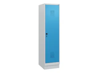 schoollocker,HxBxD 1630x400x500mm,1vak,vak B 400mm,draaigrendel,sokkel - 2