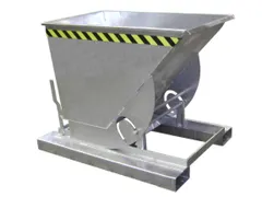 kiepbak,HxLxB 1070x1420x1190mm,0,75m³,draagverm. 1000kg,verzinkt