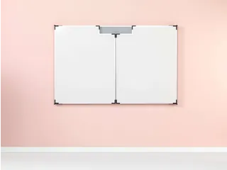 Projectiebord Extraflat Vijfvlaks 128x201cm 16:10 mat wit finger touch - 5