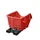PE-kiepbak,HxLxB 625x1420x920mm,0,3m³,draagverm. 150kg,rood,vorkkoker