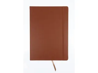 Schetsboek Kangaro A4 cognac PU HC 80 vel 140gr roomwit met elastiek e - 5