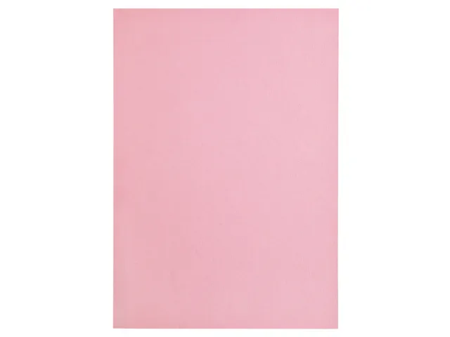 Papier copieur Papicolor A4 200g rose bébé 6 feuilles