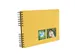 Fotoalb spir 50p Zw 32x22cm MILANO Geel