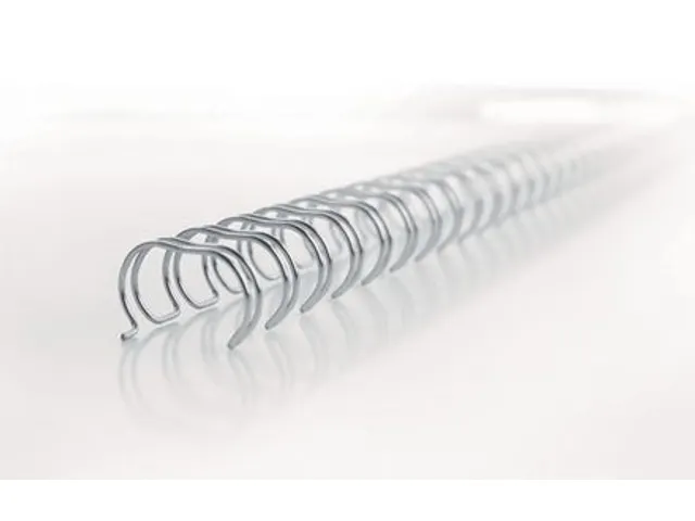 Draadrug GBC 12.5mm 34-rings A4 zilver 100stuks