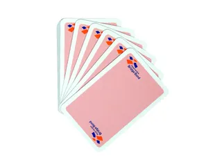 Speelkaarten Bridge Bond roze - 4