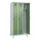 locker voor scheiding van kleding,HxBxD 1950x900x500mm,3vak