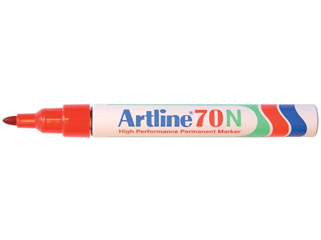 Viltstift Artline 70 rond 1.5mm rood | ViltstiftenShop.nl