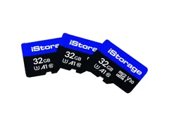 iStorage microSD card | 3 pack | 32GB, 32 GB, MicroSDXC, Klasse 10, UH