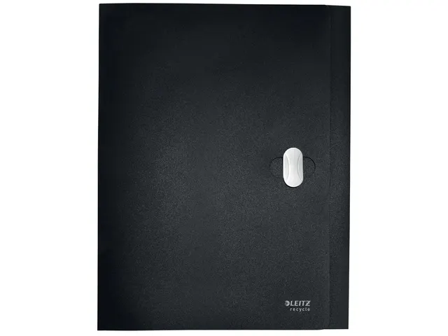 Documentenbox Leitz Recycle A4 PP zwart