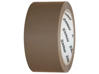 Donau verpakkingstape PP Hot-Melt 48mmx66m 50 micron bruin - 1