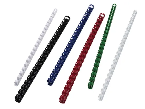 Bindrug GBC 12mm 21-rings A4 wit 100stuks