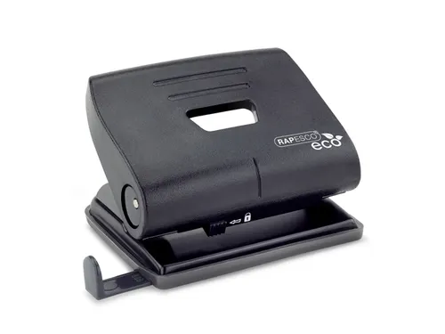 2-gaats perforator ECO 20 vellen zwart