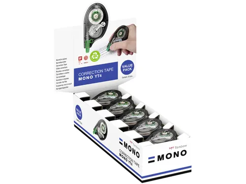 Correctietape Tombow MONO zijwaarts 4.2mmx10m 20 stuks