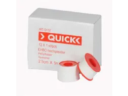 Quick Q1157 pleisters, L 5 m x B 2,5 cm, per 12 rollen