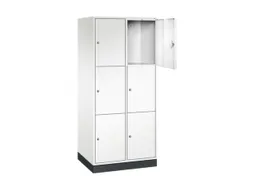 grootvolume-lockersysteem,HxBxD 1950x820x600mm,2x3vakken,cil.-slot