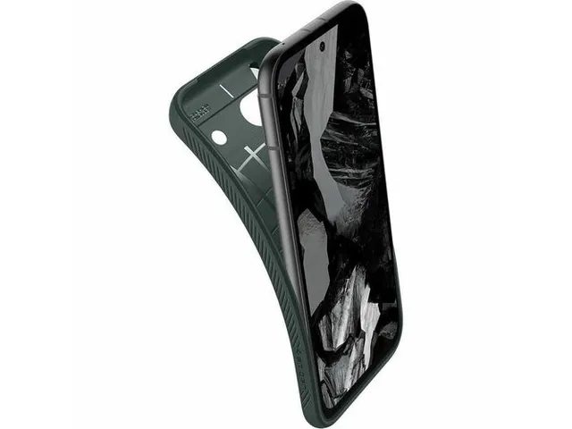 Spigen Case ACS07258 Google Pixel 8A Liquid Air Abyss green