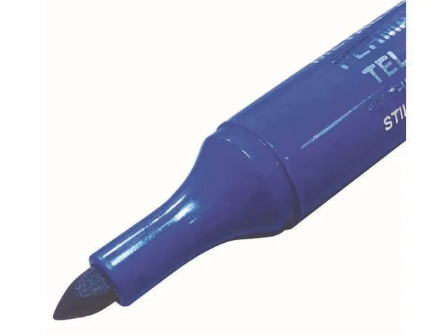 BST DetectaMark Permanent Marker ST1M Fine Tip Nib 120x18mm zwart