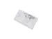 OUTLET Naambadge 65x35 Plat met clip en veiligheidsspeld