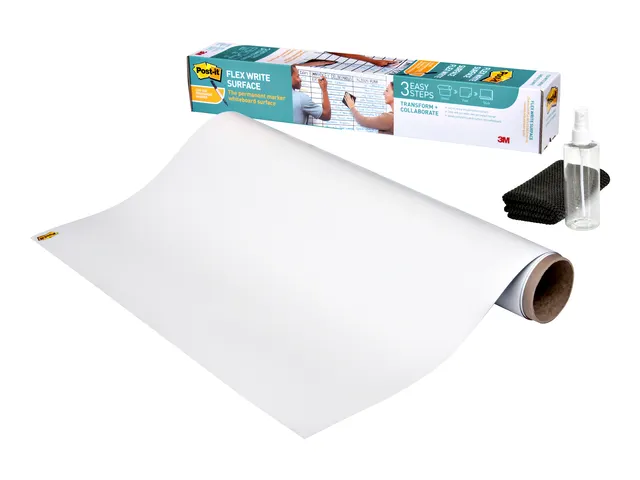 Whiteboard Folie 3M Post-it Flex Write Surface 121,9x243,8cm wit